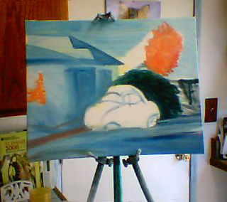 step1 unfinished painting